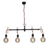 HL-083T-4 HIKARI BROWN RUSTY PENDANT