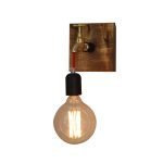 HL-078-1W HIKARI WALL LAMP BROWN RUSTY