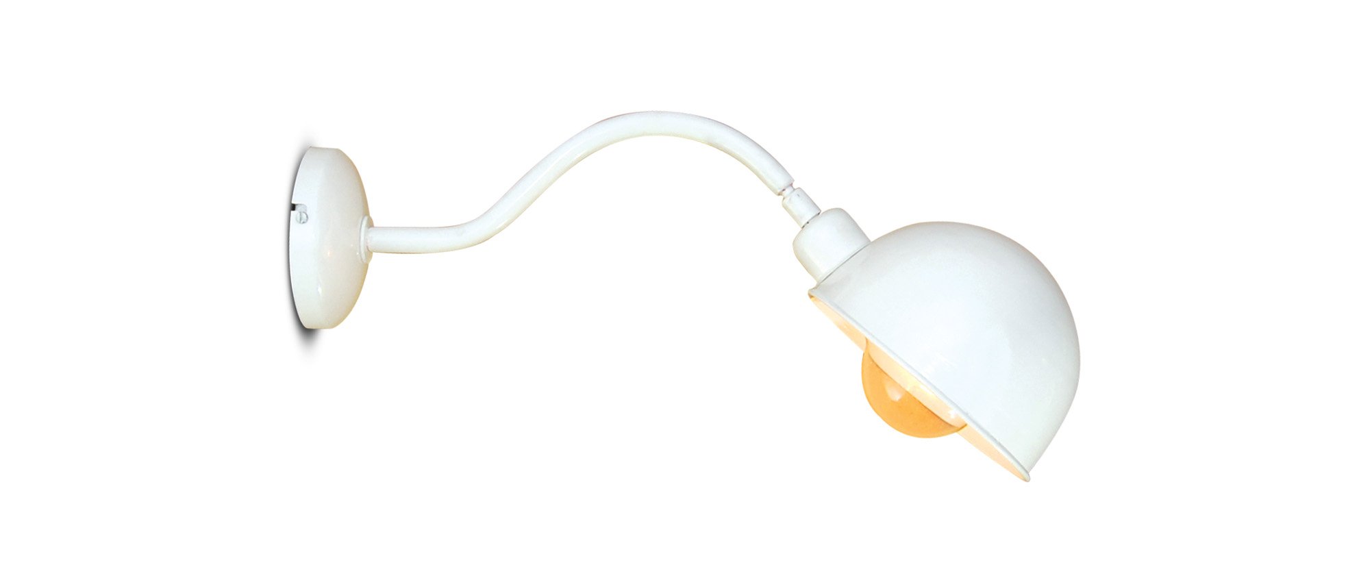 77-2874 HL-109S-1W PHOEBE WHITE WALL LAMP - Image 1