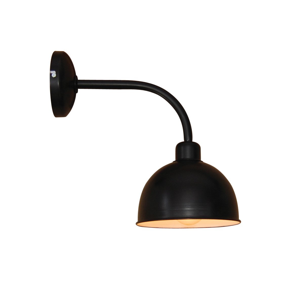 77-2884 HL-118S-1W ENZO BLACK WALL LAMP - Image 1