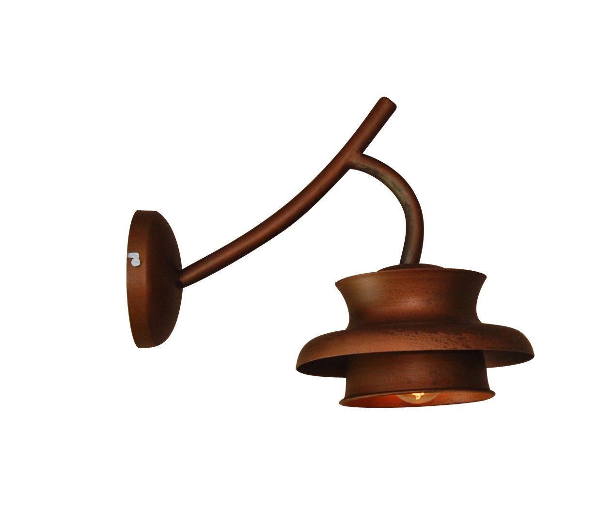 77-2887 HL-121S-1W ISAMU OLD BRONZE WALL LAMP - Image 1