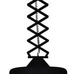 HL-225S-1P43 ILEKTOR BLACK COPPER PENDANT