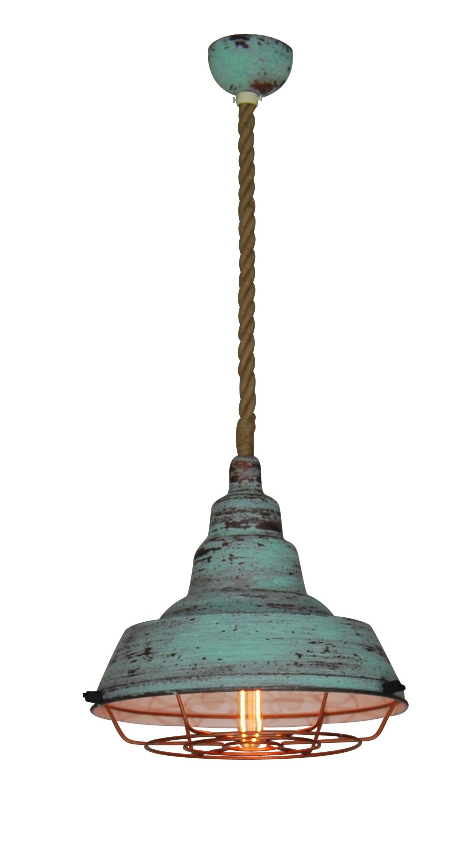 77-3007 HL-230SG-1P CECROPIA WORN COPPER GREEN & COPPER MA - Image 1