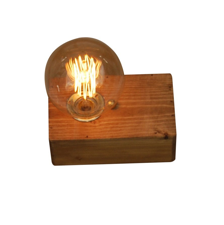 77-3033 HL-236-1W1 BENZAI WOODEN WALL LAMP - Image 1