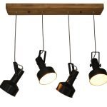 HL-243S-4P FARCOM BLACK PENDANT