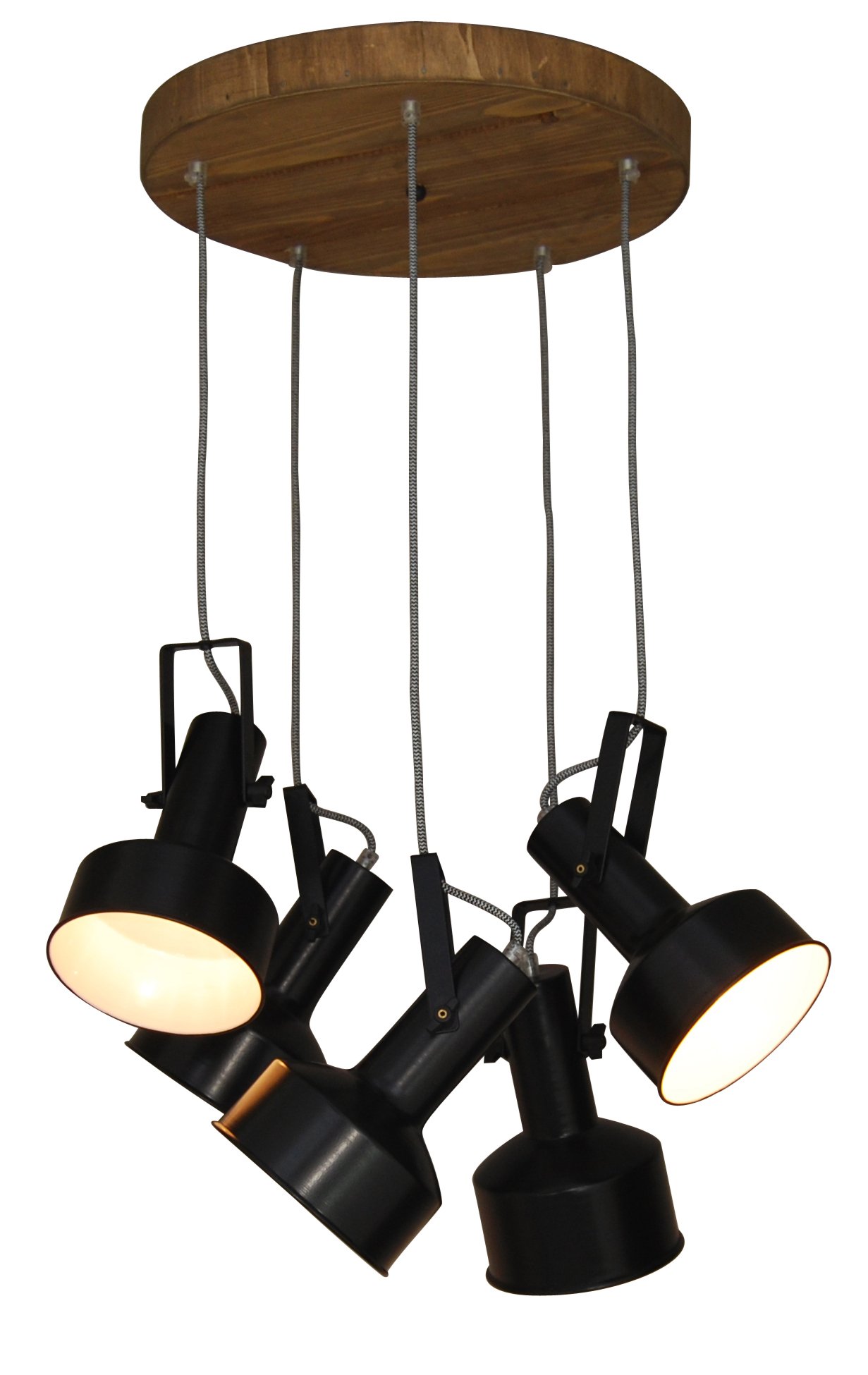 77-3051 HL-243S-5P FARCOM BLACK PENDANT - Image 1