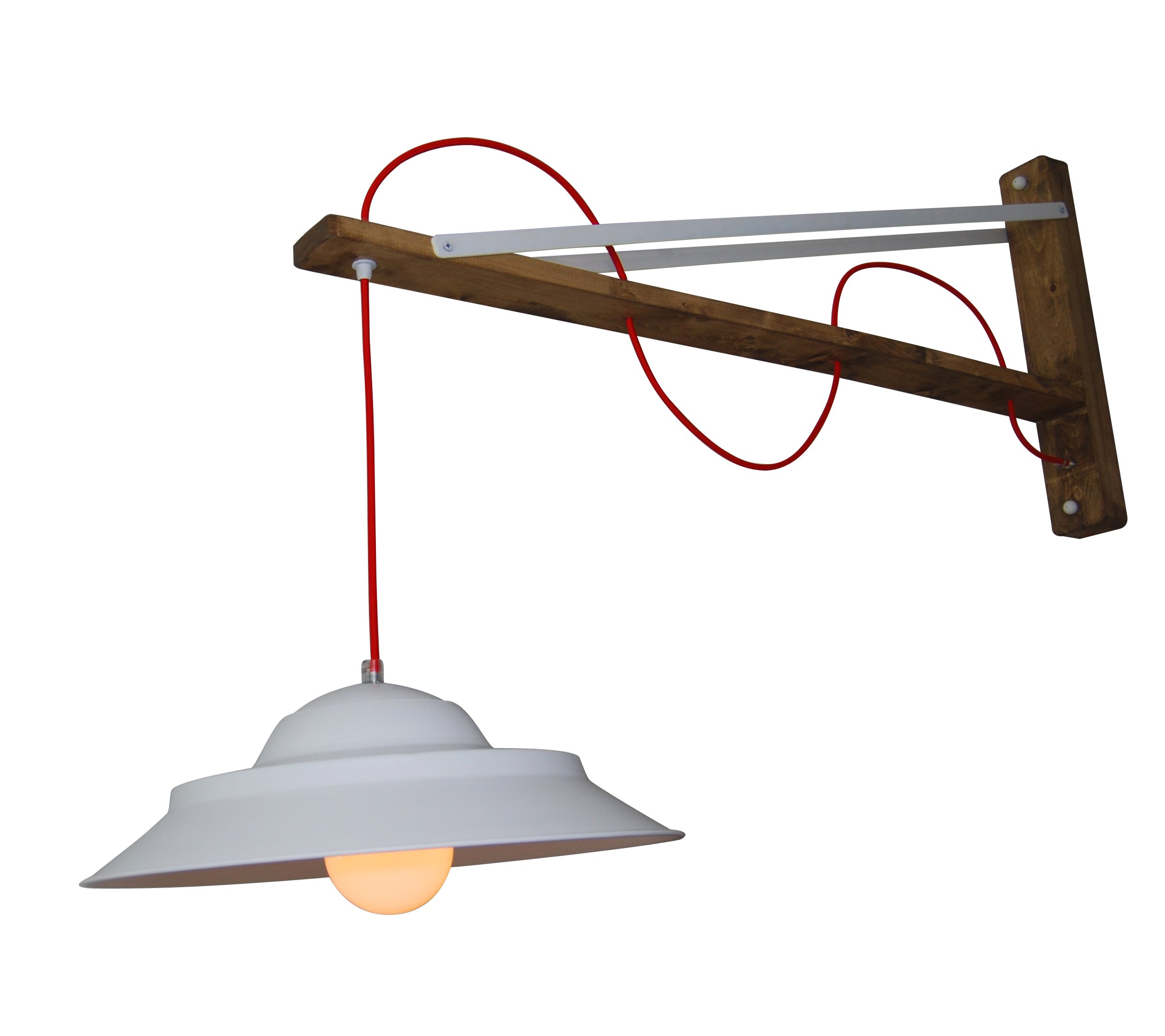 77-3164 HL-310W30 CAHAL WHITE WALL LAMP - Image 1