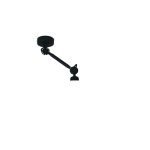 HL-C 10S C FOCUS CHROME SMALL CEILING BASE