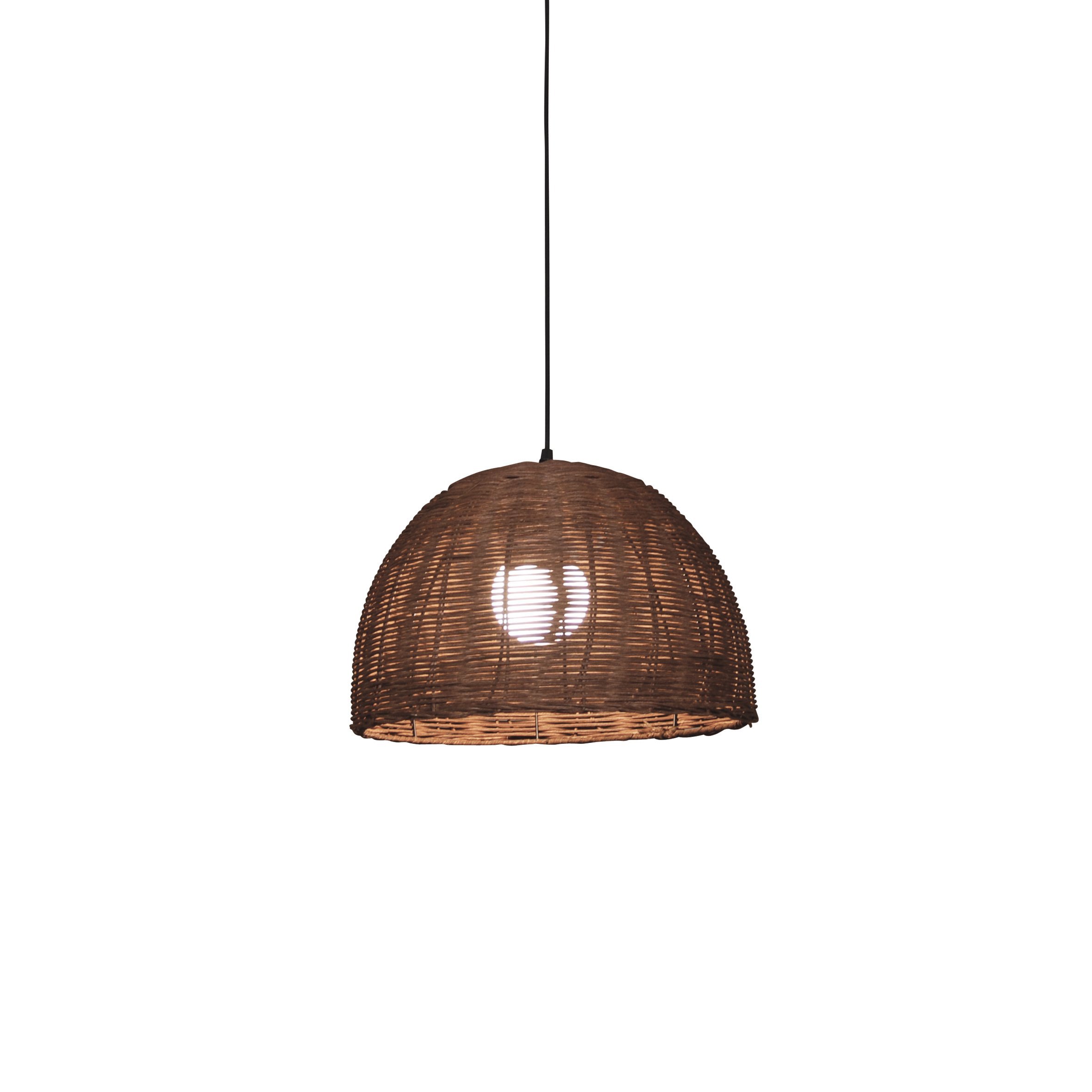 77-3613 ΗΜ6 SAMAN PENDANT LAMP 38 BROWN - BLACK Z2 - Image 1