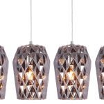 SE4288S-04 LUCA PENDANT SMOKE GLASS+