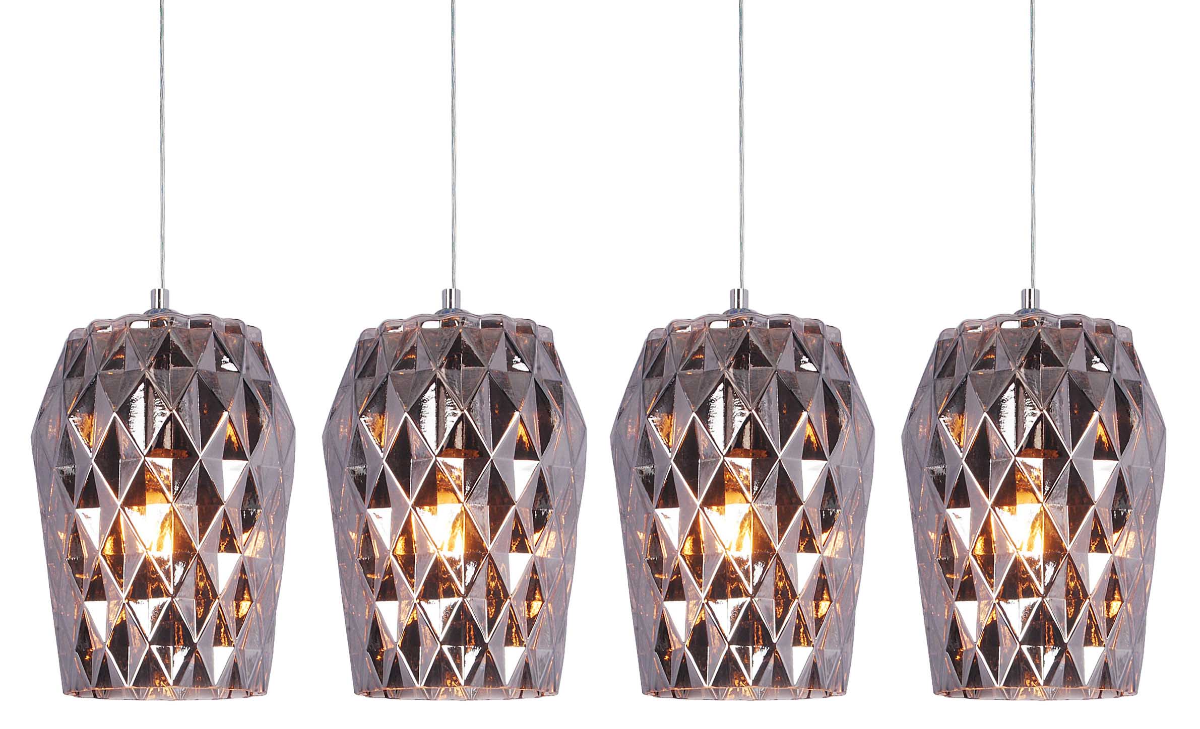 77-3723 SE4288S-04 LUCA PENDANT SMOKE GLASS+ - Image 1