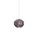 SE4288-01CL MATILDE PENDANT SMOKE GLASS E4