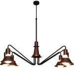 HL-3521-6 EMILY BLACK PENDANT