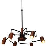 HL-3522-6 HANNAH OLD COPPER & BLACK PENDANT