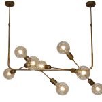 HL-3524-8 ERIC OLD COPPER & BLACK PENDANT