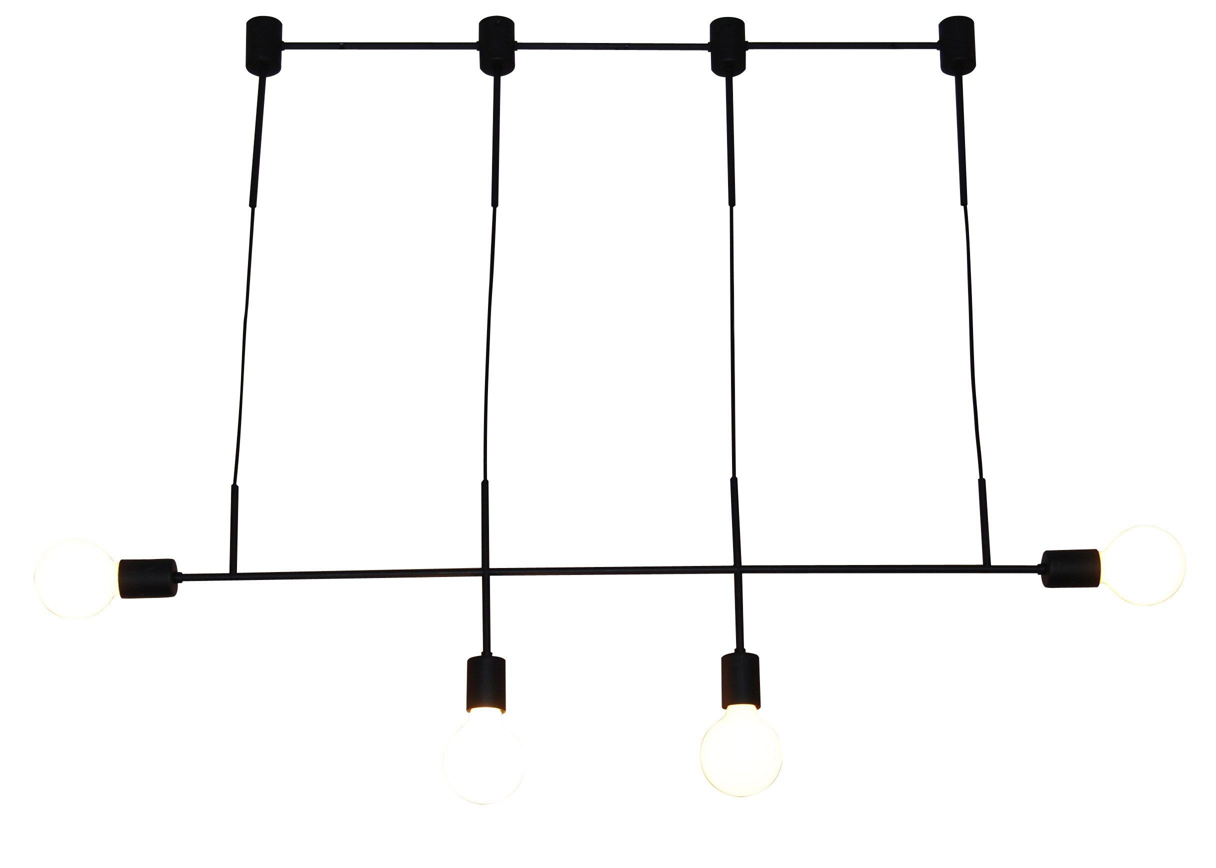 77-3819 HL-3526-4 MEGAN BLACK PENDANT - Image 1