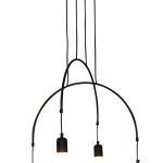 HL-3527-4 EVERDINA BLACK PENDANT