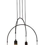 HL-3528-4 EVERDINA BLACK PENDANT
