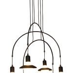 HL-3528-6 EVERDINA BLACK PENDANT