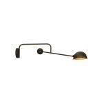 HL-3539-1 L OLIVER BLACK WALL LAMP