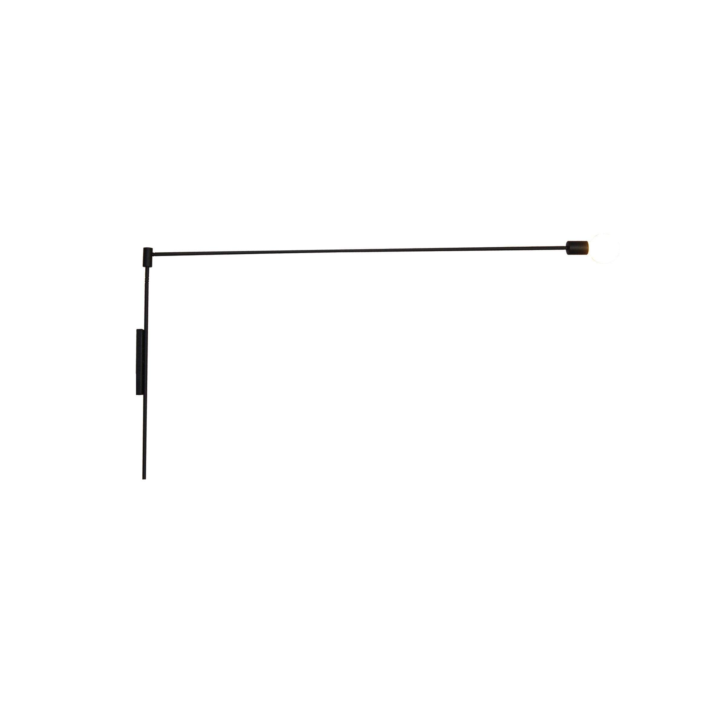 77-3980 HL-3565-1 TANNER BLACK WALL LAMP - Image 1
