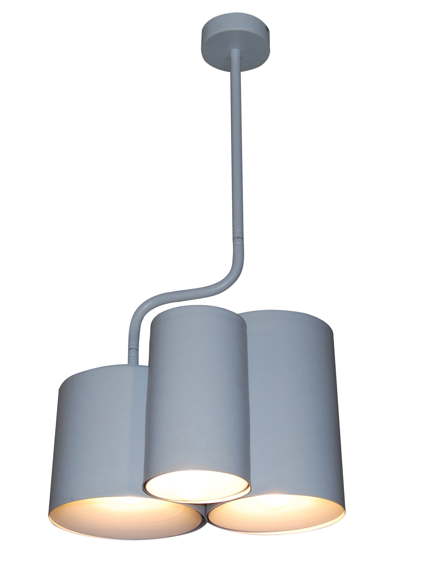 77-3986 HL-3567-3PA BRODY WHITE PENDANT - Image 1