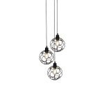 HL-3588-3 ALINE CHROME PENDANT