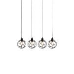 HL-3588-4 ALINE CHROME PENDANT