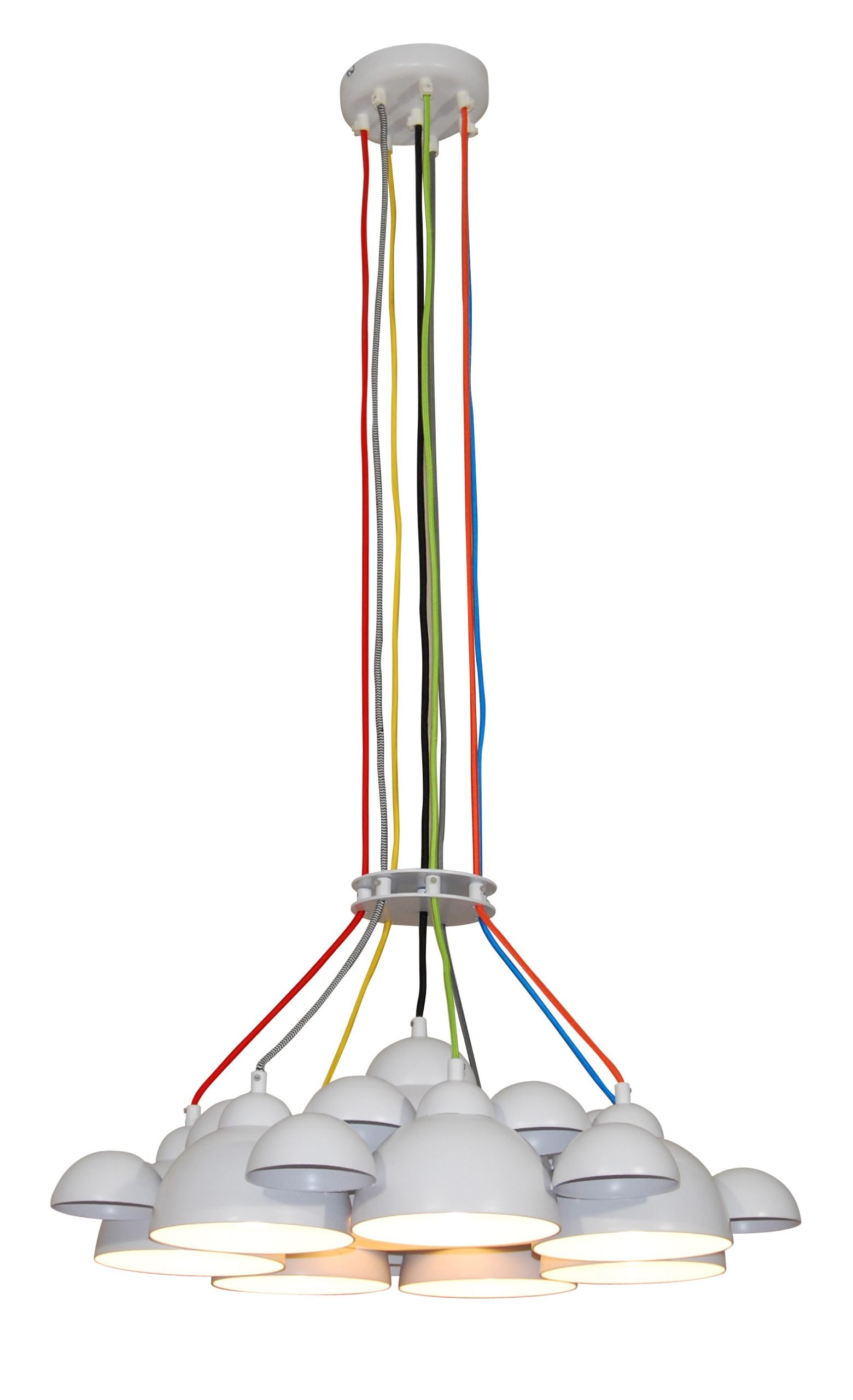 77-4135 HL-3591-XL CONALL WHITE PENDANT - Image 1