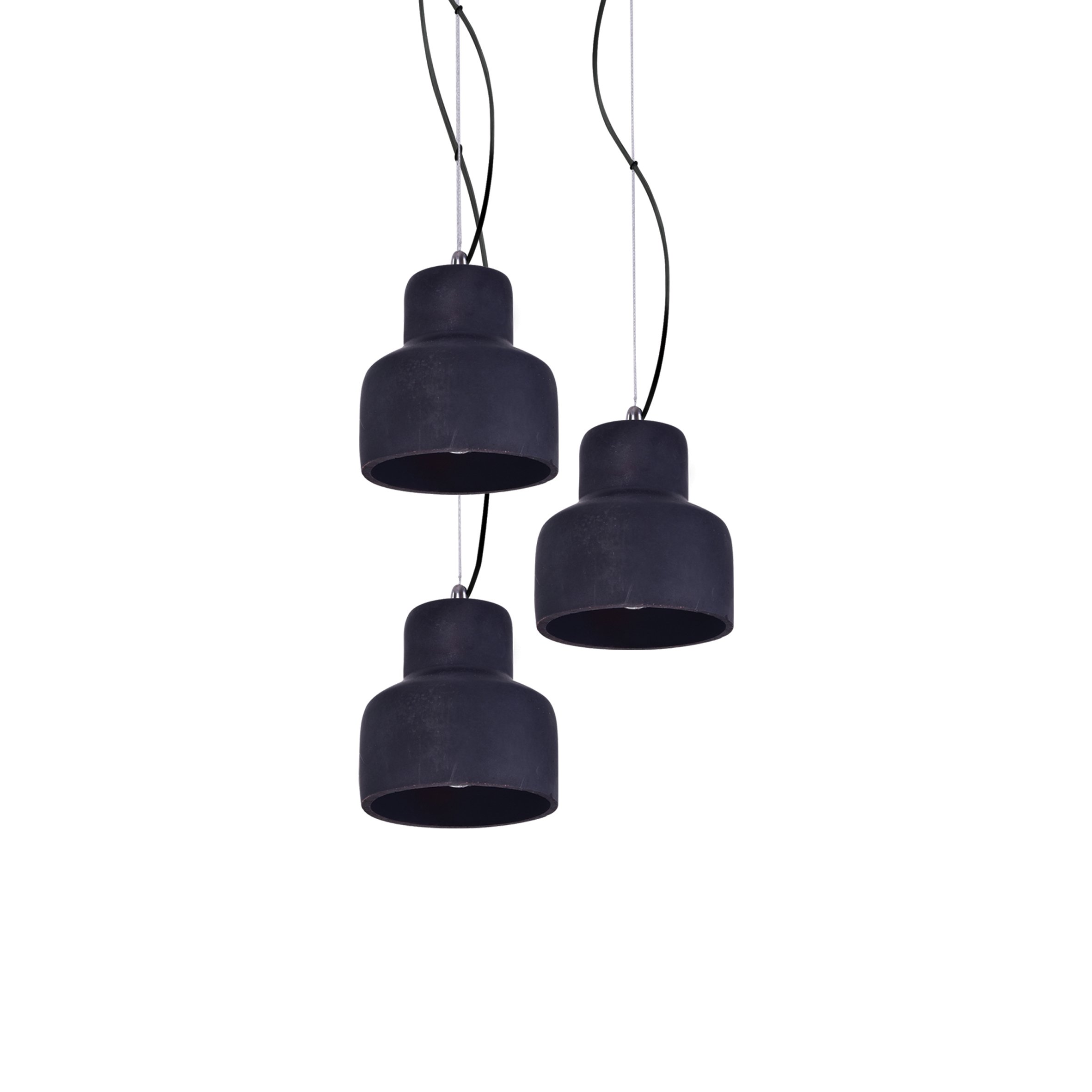 77-4140 SE 153-125-3 MYRA PENDANT LAMP CEMENT+ - Image 1