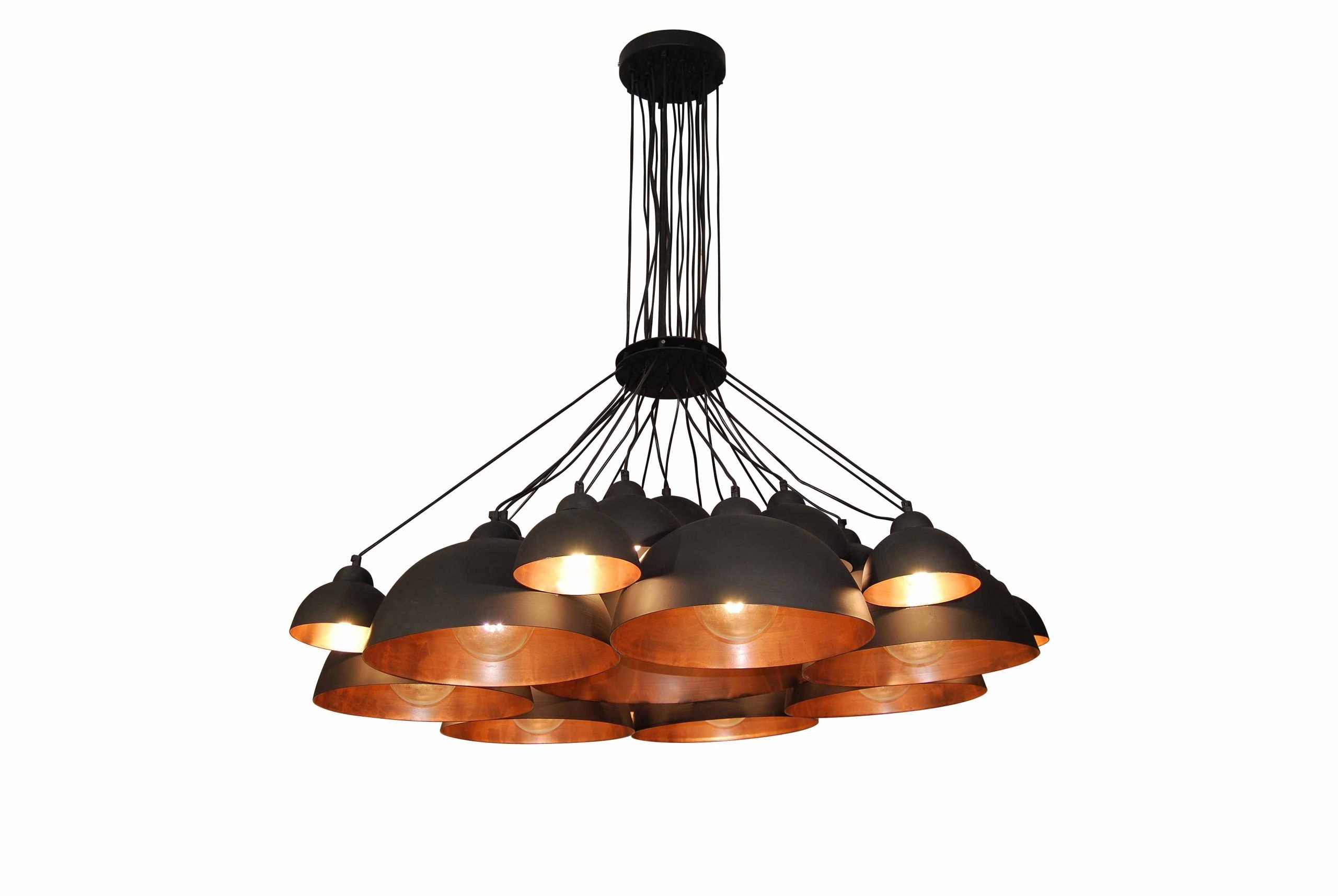 77-4150 HL-3591-XXL CONALL BLACK & OLD COPPER PENDANT - Image 1