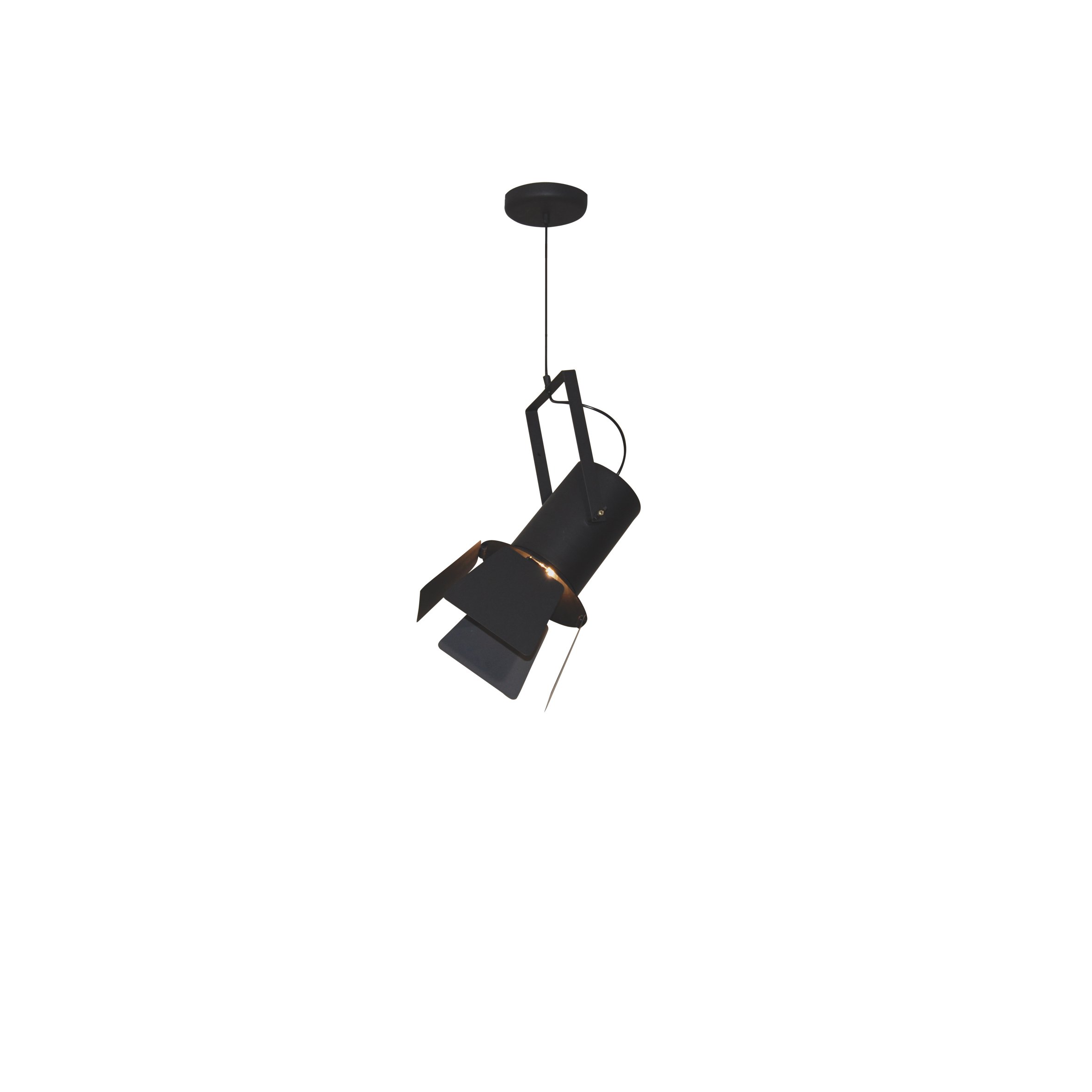 77-4248 HL-3600-1L ARLEN BLACK PENDANT - Image 1