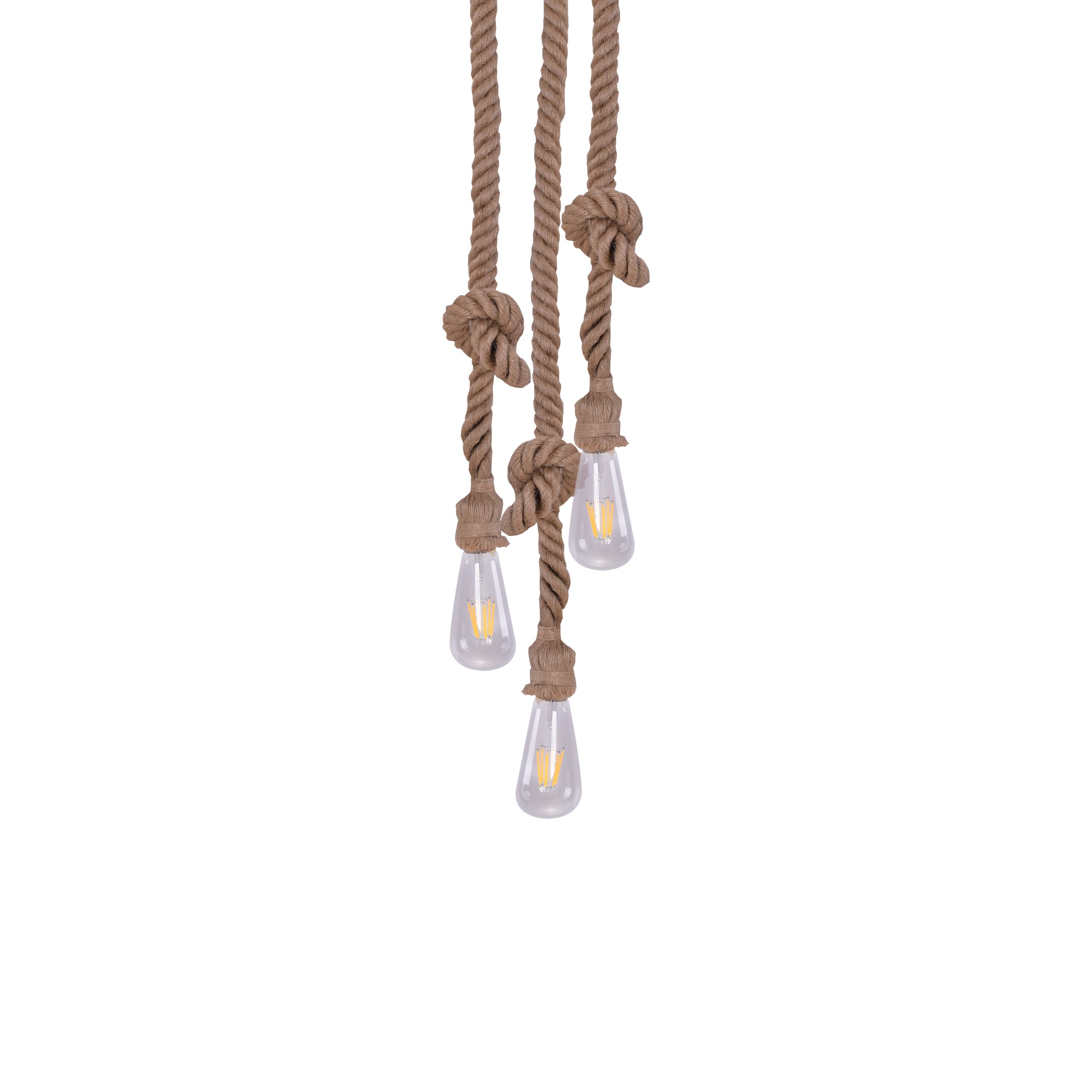 77-4344 SE147-27-3 MAYA PENDANT LAMP ROPE+ - Image 1