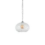 877-30 CHLOE Φ30, TRASPARENT GLASS PENDANT 1Z2