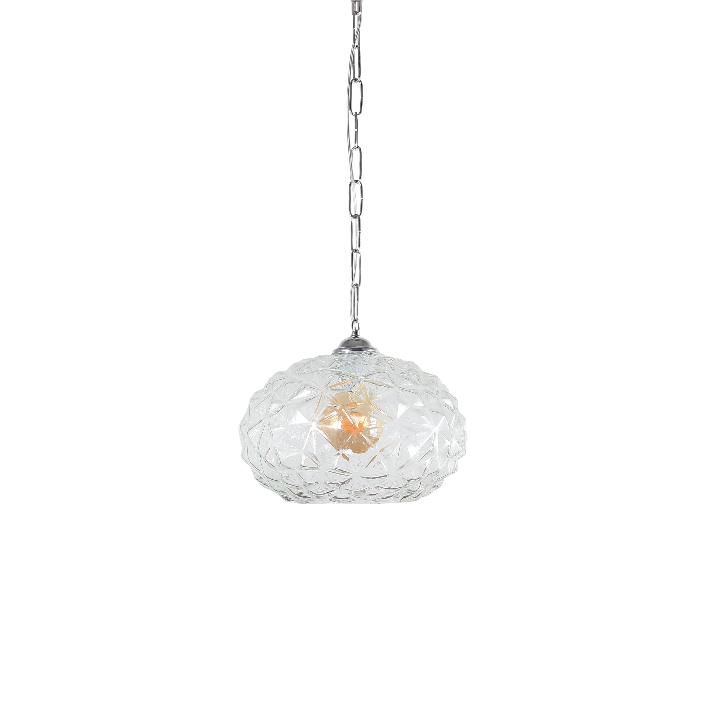 77-4379 877-30 CHLOE Φ30, TRASPARENT GLASS PENDANT 1Z2 - Image 1