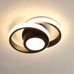 SE LED 26 IRINA BLACK CEILING 18W 3CCT 2 YEARS WARRANTY Ζ4