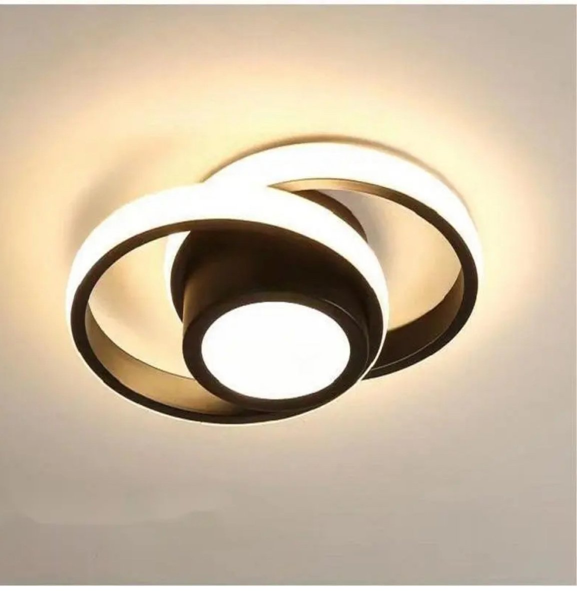 77-50473 SE LED 26 IRINA BLACK CEILING 18W 3CCT 2 YEARS WARRANTY Ζ4 - Image 1