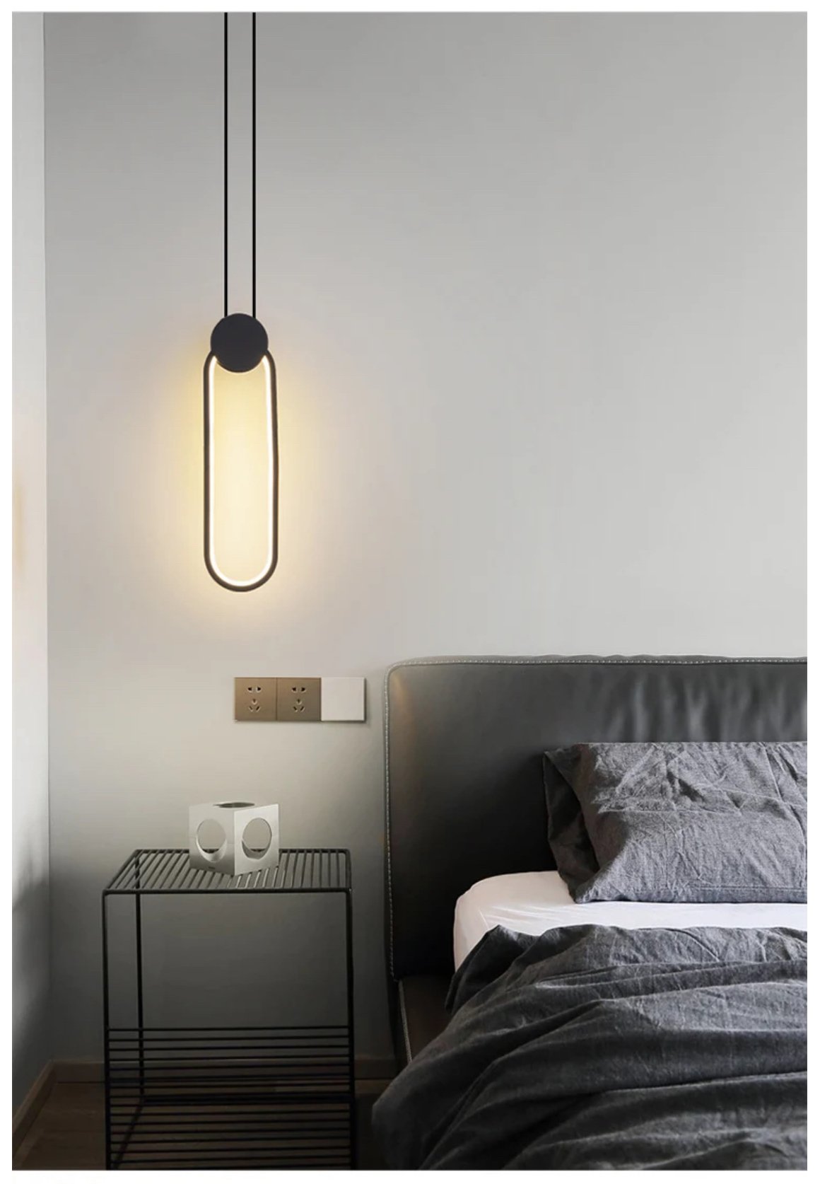77-50488 SE LED 20 ELLO BLACK PENDANT 15W 3CCT 2 YEARS WARRANTY Δ1 - Image 1