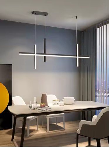 77-50605 SE LED 27 BEATRICE BLACK PENDANT 100x6x13cm 27W IP20 3CCT 2 YEARS WARRANTY Α1 - Image 1