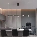 SE LED 32 PIEDRA BLACK PENDANT 120x7x100cm 32W IP20 3CCT 2 YEARS WARRANTY Γ5 - Image 2