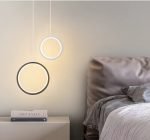 SE LED 16 AINA BLACK AND WHITE PENDANT 16+22x100cm 16W IP20 3CCT 2 YEARS WARRANTY Γ5