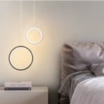 SE LED 16 AINA BLACK AND WHITE PENDANT 16+22x100cm 16W IP20 3CCT 2 YEARS WARRANTY Γ5