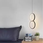 SE LED 20 AINA BLACK PENDANT 20x40x100cm 20W IP20 3CCT 2 YEARS WARRANTY Δ5 - Image 2