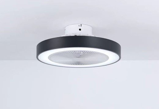 77-50621 SE LED F50 MARCO BLACK FAN 60W SMART WITH CONTROL 50X50X20cm 3000k-6500k 85-265V 2 YEARS WARRAN - Image 1
