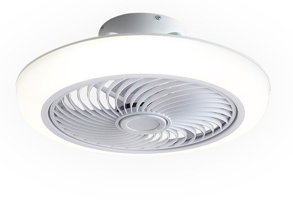 77-50624 SE LED F46 DALTON WHITE FAN 60W SMART WITH CONTROL 46x46x20cm 3000k-6500k 85-265V 2 YEARS WARRA - Image 1