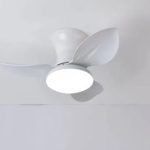 SE LED F65 ADAM WHITE FAN 60W SMART WITH CONTROL 65x65x20cm 3000k-6500k 85-265V 2 YEARS WARRANT