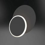 SE LED 25  LONA WALL LAMP BLACK 10*2W 3CCT 25x5cm IP20 220V 2 YEARS WARRANTY Ε2