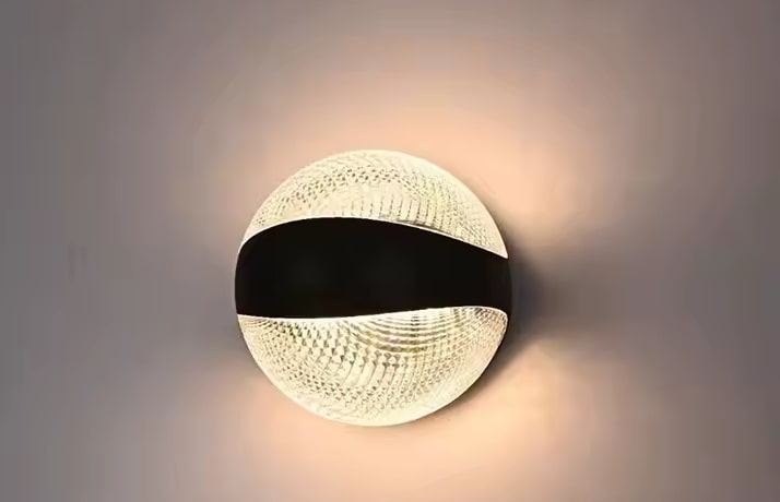 77-50678 SE LED 150 ELARA BLACK OUTDOOR WALL LAMP 2*9W 3000K - Image 1