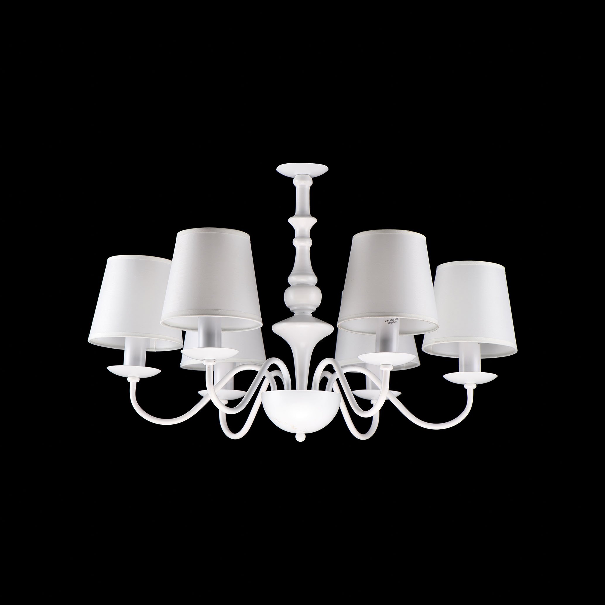 77-8086 KQ 2576/6 BELO WHITE PENDANT Δ4 - Image 1