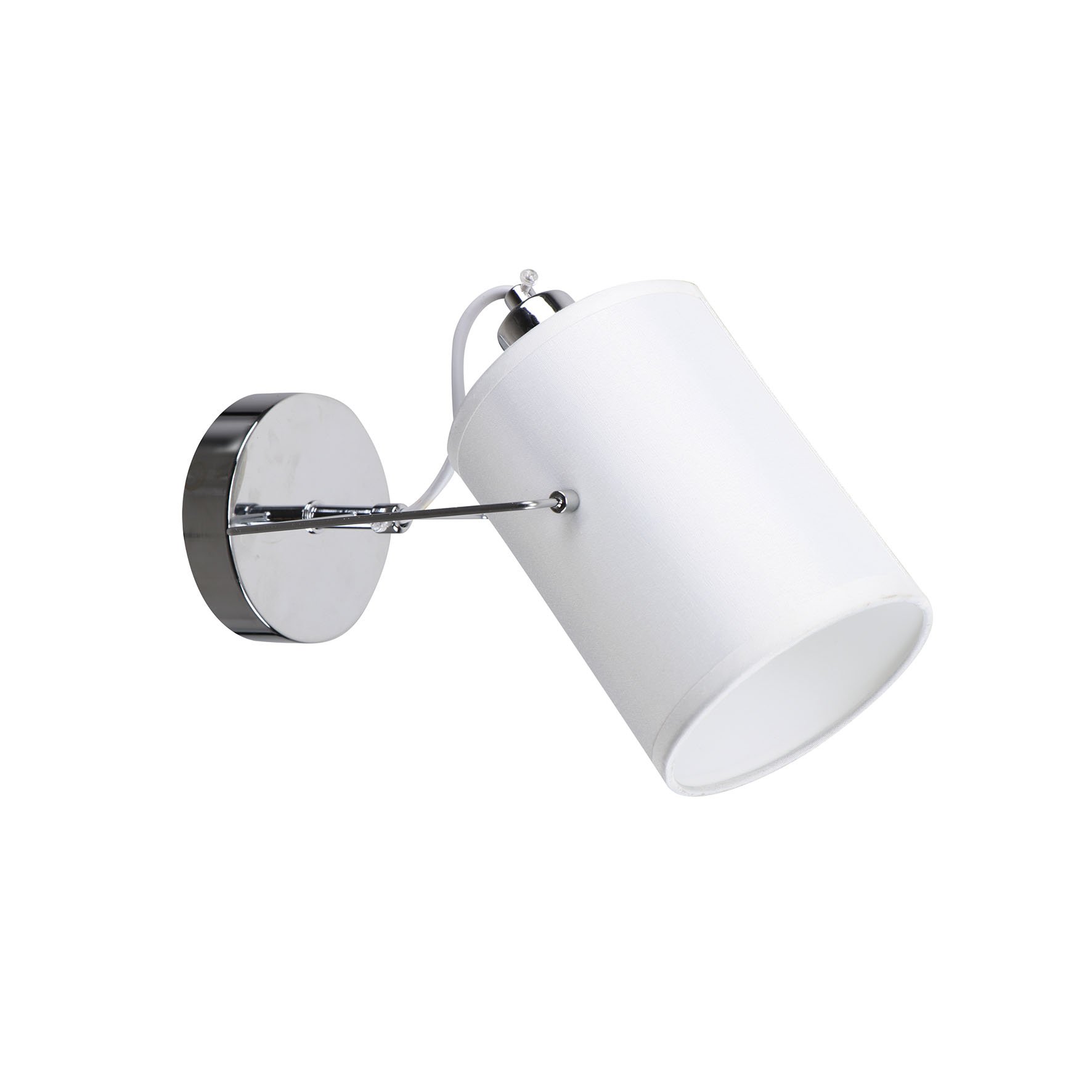 77-8099 KQ 2654/1 SHIRO CHROME AND WHITE WALL LAMP 1Ε3 - Image 1